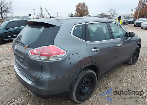 2015 Nissan Rogue S z USA, uszkodzony, nr VIN KNMAT2MV2FP573074